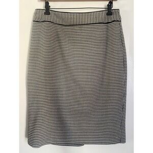 Talbots Classic Tailored Herringbone Straight Pencil Skirt Size 6